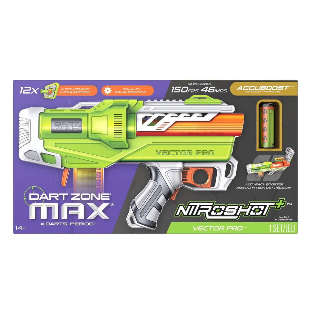 New - Dart Zone Covert Ops Max Vector Pro Toy Blaster