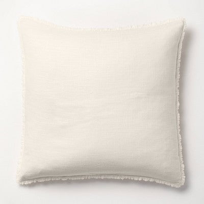 New - Casaluna 1-Piece Pillow Sham Linen-Blend OEKO-TEX Soft Feel CasalunaBullseye Deals