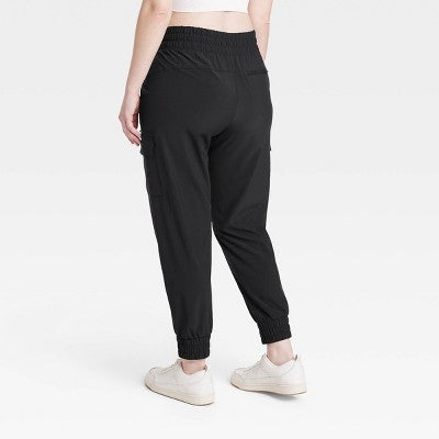 New - All In Motion Women's Flex Woven Cargo Joggers UPF 50+ Sports Quick Dry Pants All In MotionBullseye Deals