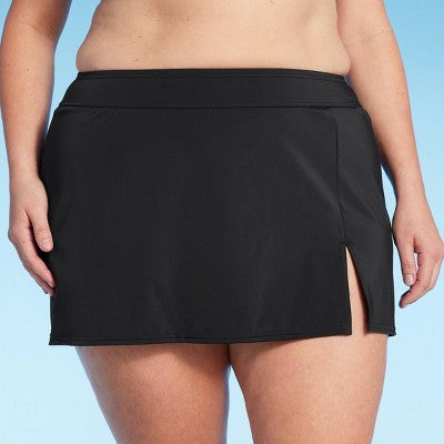 New - Lands' End Women's Tummy Control Swim Skirt Swimwear Skort Bottom UPF 50+ Lands' EndBullseye Deals