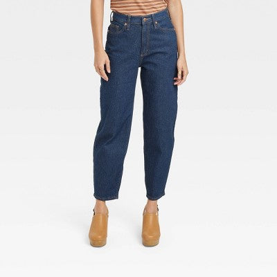New - Universal Thread Women's Super-High-Rise Tapered Balloon Jeans Universal ThreadBullseye Deals