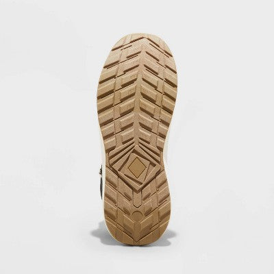 New - Universal Thread Women's Faux Leather Ankle Winter Hiker Boots Water-Repellent Universal ThreadBullseye Deals