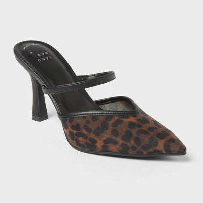 Open Box - Women’s Sonia Heels with Memory Foam Insole – A New Day™ Light Brown 9