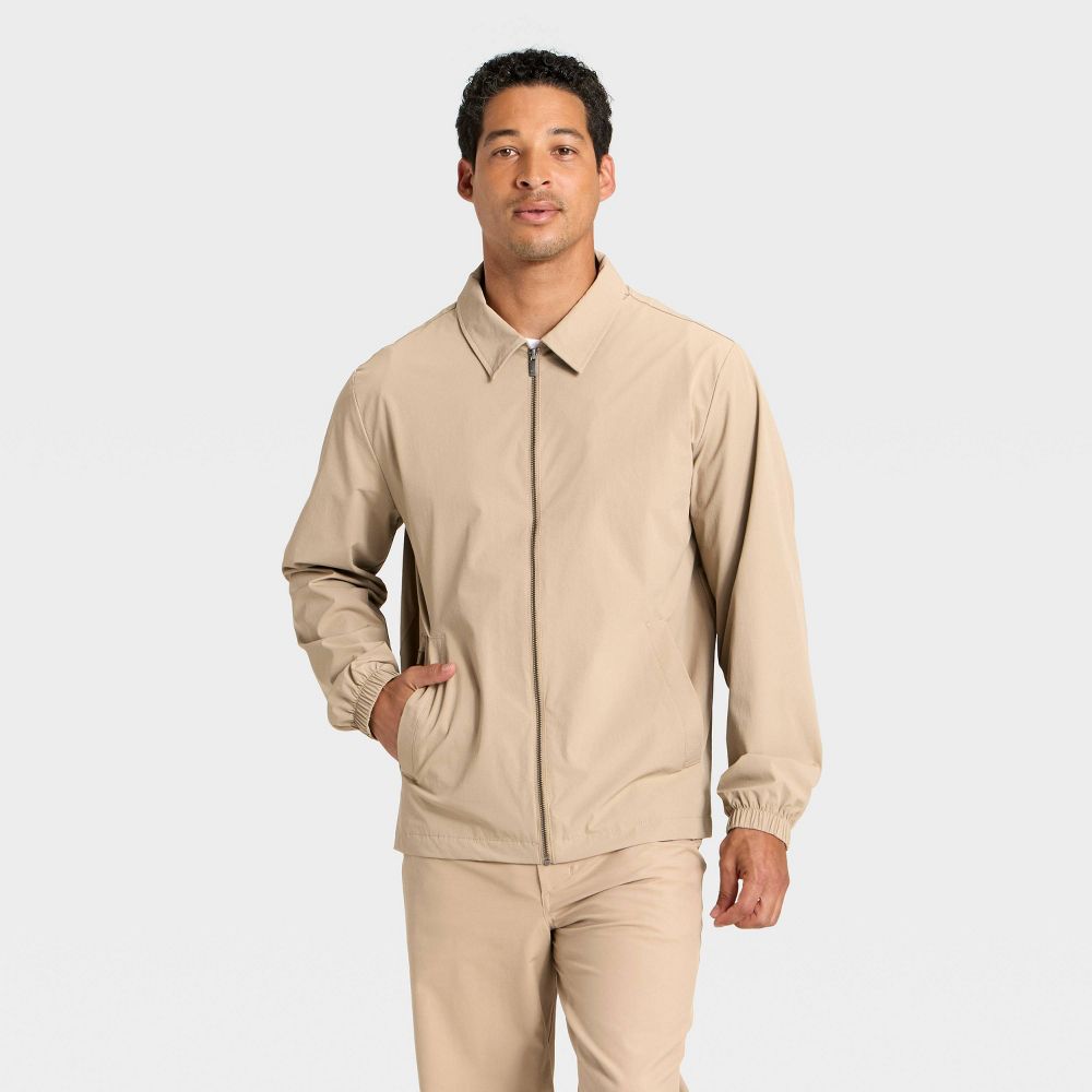 Open Box - Men's Coaches Jacket - All In Motion™ Tan M