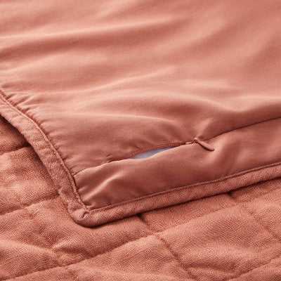 New - Casaluna Pillow Sham Linen-Blend OEKO-TEX Minimalist CasalunaBullseye Deals