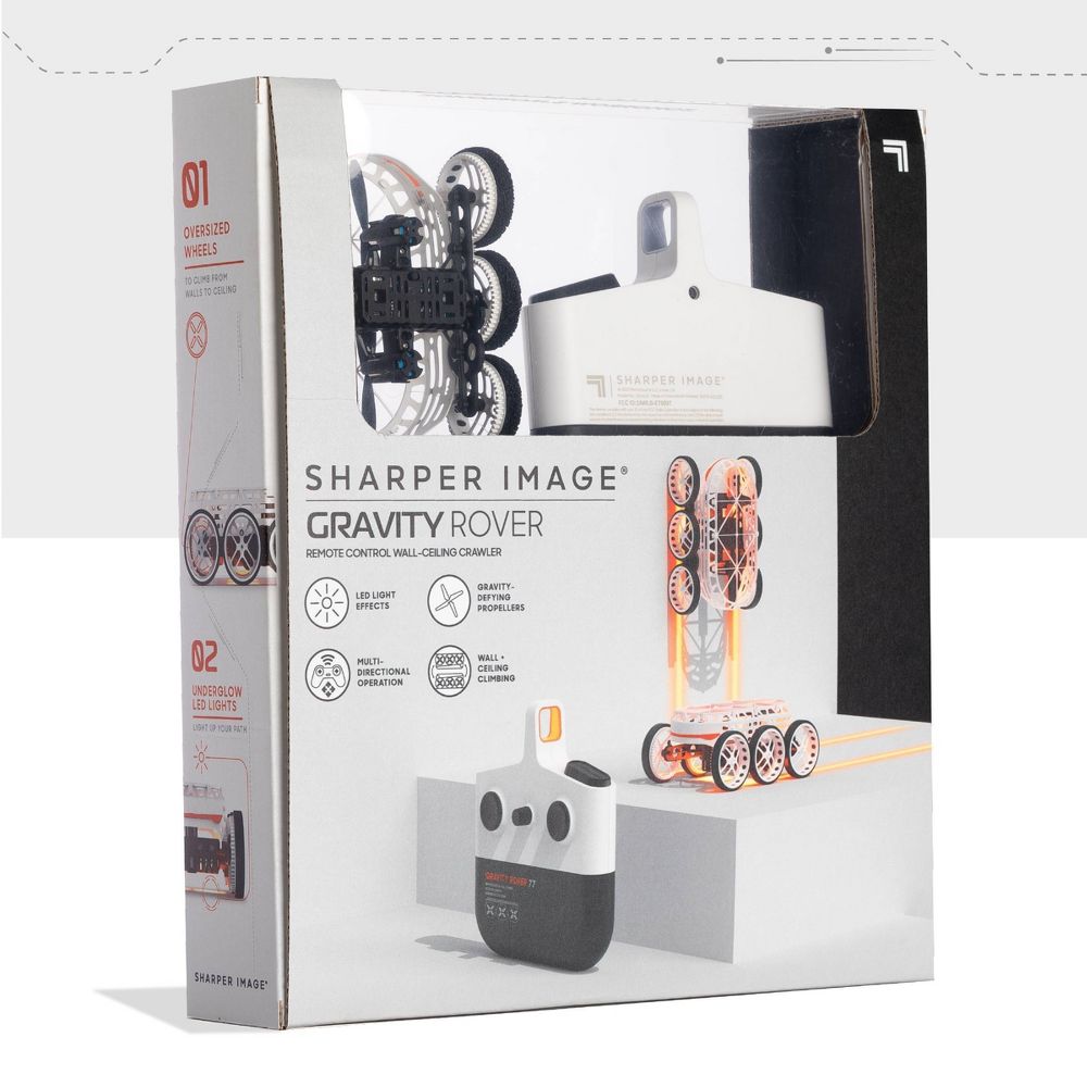 Open Box - Sharper Image Remote Control (RC) Gravity Rover Wall-Ceiling Climber