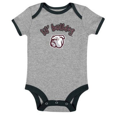 NCAA Mississippi State Bulldogs Infant 3pk Bodysuit Mississippi State BulldogsBullseye Deals
