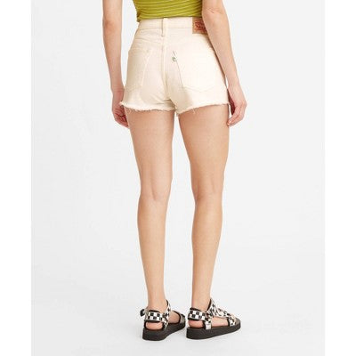 Levi's 501 Original Women's High-Rise Distressed Jean Denim Shorts Levi'sBullseye Deals