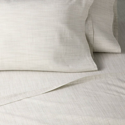 New - 4pc Queen Micro Stripe Sheet Set Green - Hearth & Hand™ with Magnolia