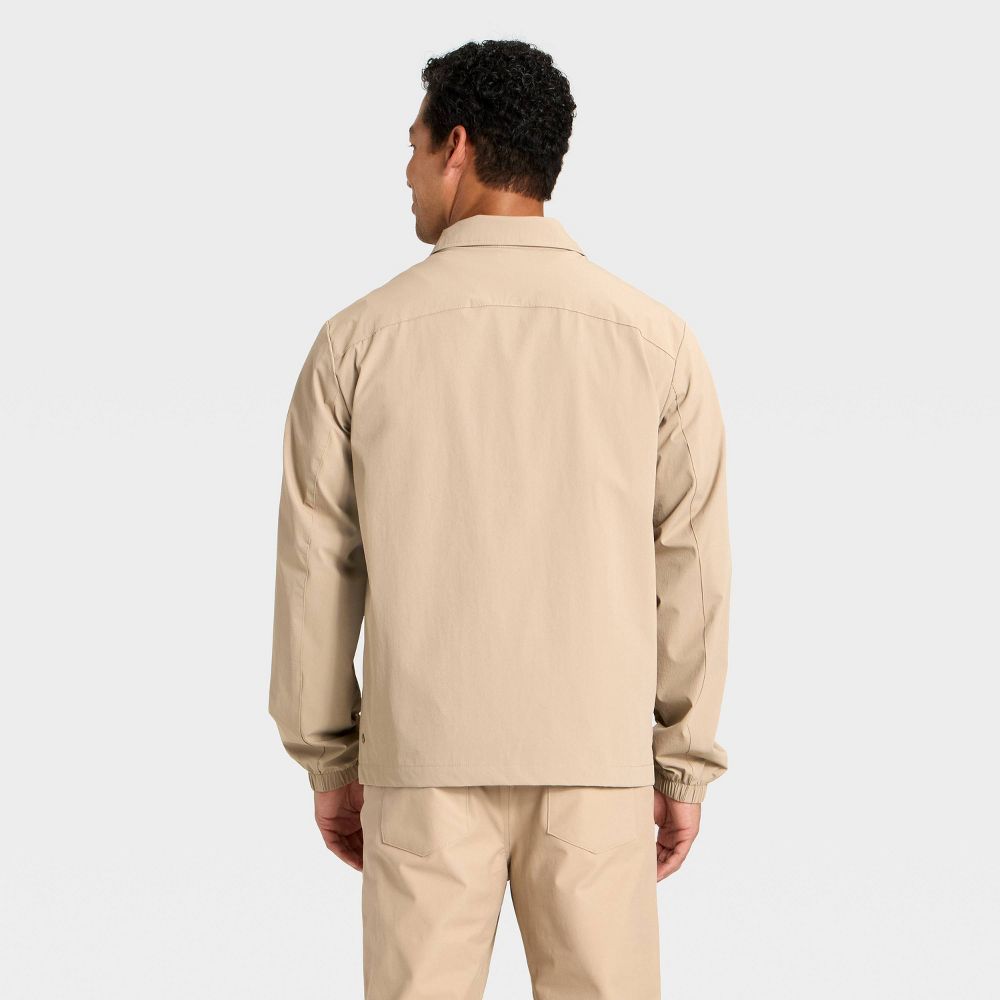 Open Box - Men's Coaches Jacket - All In Motion™ Tan M
