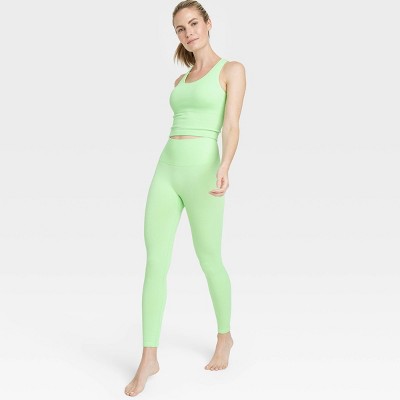 Women's Seamless High-Rise Rib Leggings - All In Motion All In MotionBullseye Deals