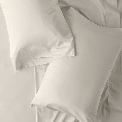 New - Casaluna 300 Thread Count Cotton Blend Satin 4PC Sheet Set Cooling Feel CasalunaBullseye Deals