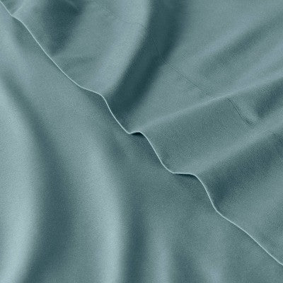 Open Box - 500 Thread Count Washed Supima Sateen Solid Sheet Set - Casaluna CasalunaBullseye Deals