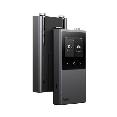 New - Typhur Sync Dual Pro Smart Wireless Meat Thermometer 3000 FT Sub-1G Enhanced Signal, WiFi Unlimited Range, 6 Sensor Probes for BBQ Grill, Smoker, Oven