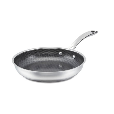New - Cuisinart FusionPlus 10" Hybrid Stainless Steel and Ceramic Nonstick Fry Pan