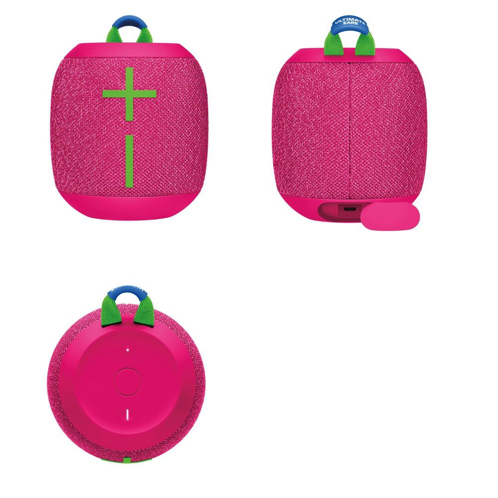 Certified Refurbished - Ultimate Ears - WONDERBOOM 3 Portable Bluetooth Mini Speaker - Hyper Pink Ultimate EarsBullseye Deals