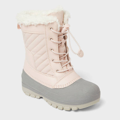 New - Kids' Skylar Easy-On Winter Boots - All In Motion™ Blush 4