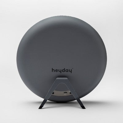 Heyday Round Lightweight Wireless Bluetooth Speaker 16H Playtime 33Ft Range HeydayBullseye Deals