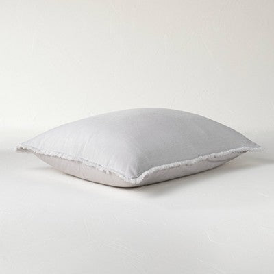 New - Casaluna 1-Piece Pillow Sham Linen-Blend OEKO-TEX Soft Feel CasalunaBullseye Deals