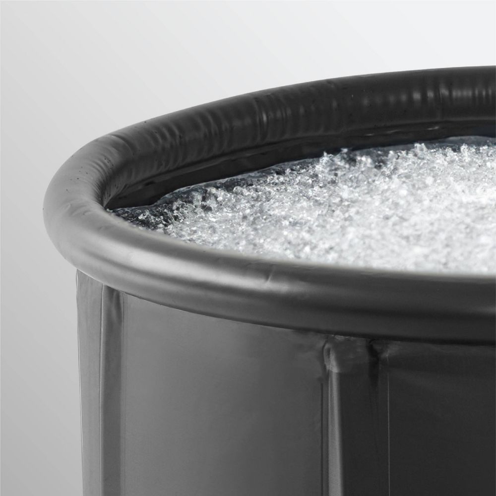 New - Sharper Image 31.5" x 29.5" Ice Bath Portable Cold Plunge
