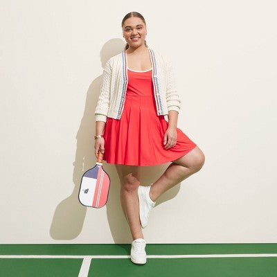 New - Prince Sports Women's Pickleball Athletic Sports Dress with Built In Shorts Prince SportsBullseye Deals