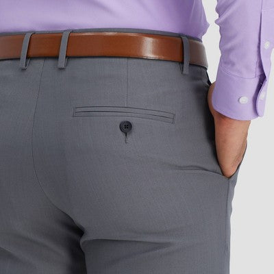 New - Haggar H26 Men's Tailored Fit Full Premium Pants Lightweight Haggar H26Bullseye Deals