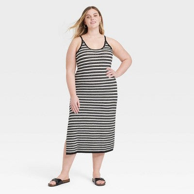 New - Women's Midi Sweater Dress - Universal Thread Universal ThreadBullseye Deals