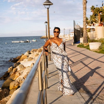 New - Future Collective with Jenee Naylor Women's Ruffle Maxi Dress Future Collective with Jenee NaylorBullseye Deals