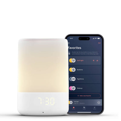 New - Nanit Sound Machine & Night Light - White