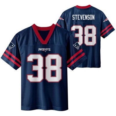 New - NFL New England Patriots Boys' Short Sleeve Stevenson Jersey Team Licensed NFLBullseye Deals