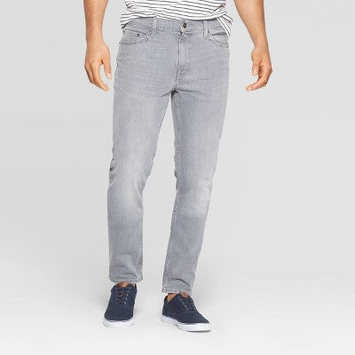 Goodfellow & Co Men's Mid Rise Casual Fit Straight Ankle Jeans Midweight Goodfellow & CoBullseye Deals