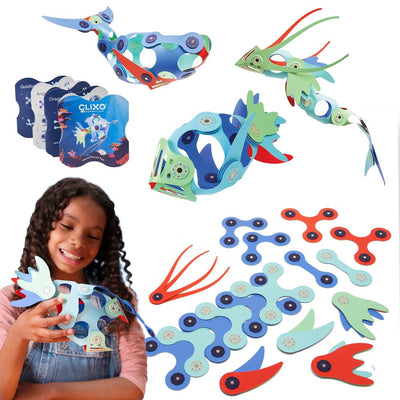 New - Clixo Marine Marvels Pack