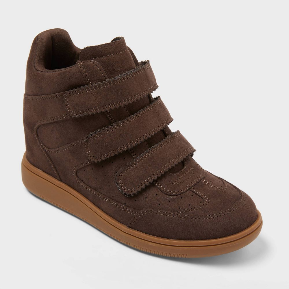 New - Women’s Aelin Wedges with Memory Foam Insole - Universal Thread™ Brown 9.5