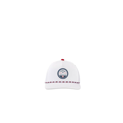 New - Callaway Bogey Free Hat - White/Red/Navy