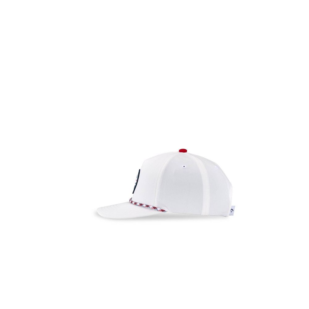 New - Callaway Bogey Free Hat - White/Red/Navy