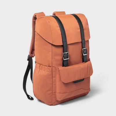 Open Box - Open Story Top Opening Fitted Flap Travel Backpack Open StoryBullseye Deals