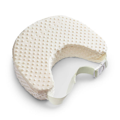 New - Munchkin Nursing Pillow, Ergonomic Support for Breast and Bottle Feeding, Ultra-Luxe Soft Touch Fabric - White