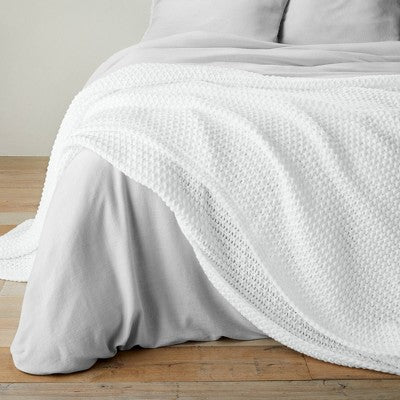 Open Box - Chunky Knit Bed Blanket Warm - Casaluna™ CasalunaBullseye Deals
