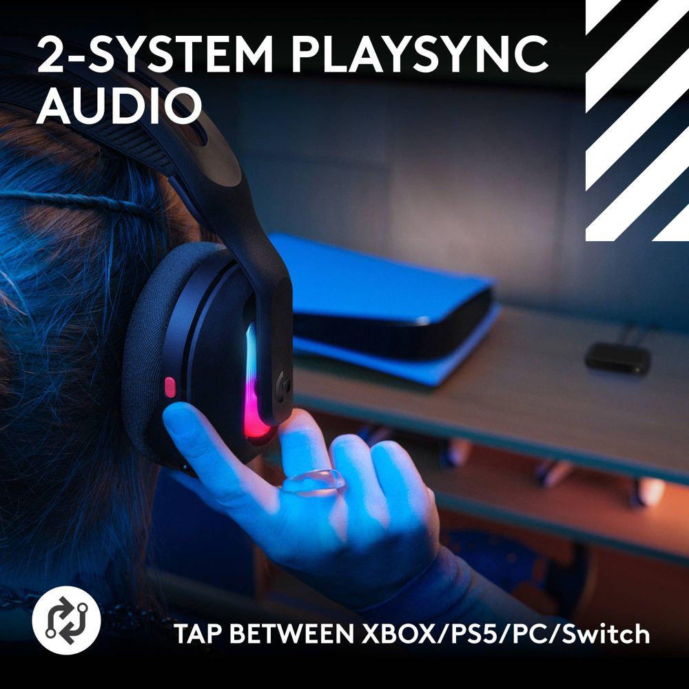 Used - A20 X LIGHTSPEED Wireless Headset with PLAYSYNC AUDIO-BLACK-2.4GHZ-N/A-AMR-403-403