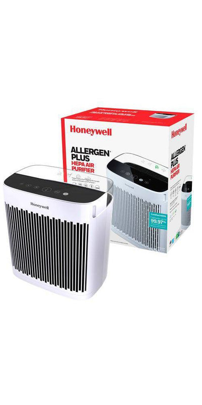 New - Honeywell Insight 190' Medium-Large Rooms HEPA HPA5100WV1 Air Purifier White: Quiet Fan, Carbon Filter, Energy Star Certified