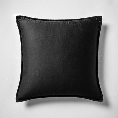 Open Box - Casaluna Pillow Sham Linen-Blend OEKO-TEX Minimalist CasalunaBullseye Deals