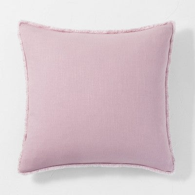 New - Casaluna 1-Piece Pillow Sham Linen-Blend OEKO-TEX Soft Feel CasalunaBullseye Deals
