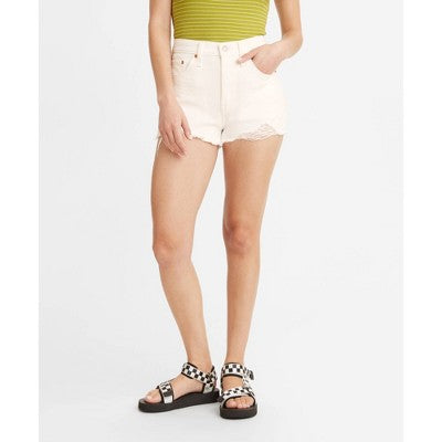 Levi's 501 Original Women's High-Rise Distressed Jean Denim Shorts Levi'sBullseye Deals