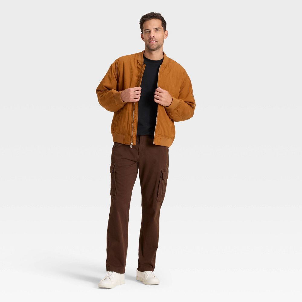 Open Box - Men's Varsity Jacket - Goodfellow & Co™ Brown S