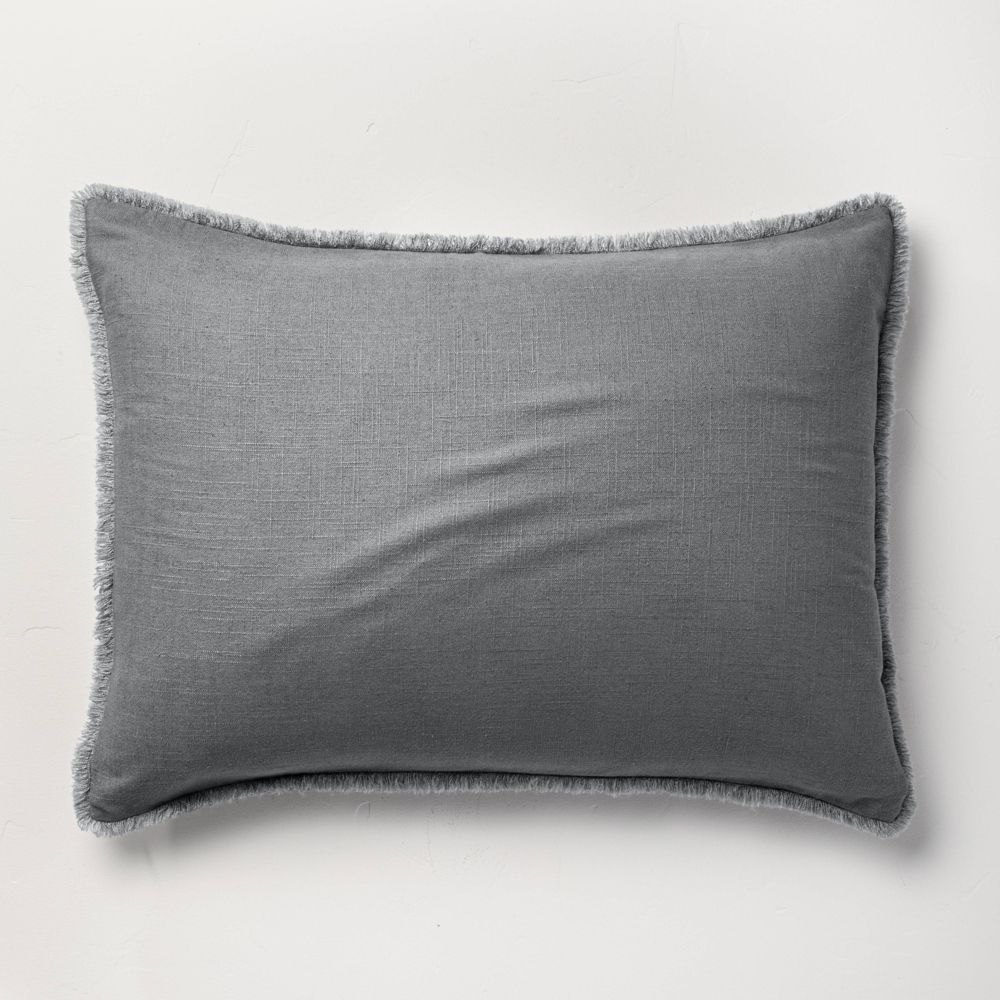 Open Box - Casaluna 1-Piece Pillow Sham Linen-Blend OEKO-TEX Soft Feel CasalunaBullseye Deals