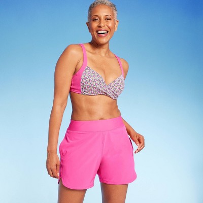 Lands' End Women's Swim Shorts Swimwear Bottom Board Shorts Swimsuits UPF 50+ Lands' EndBullseye Deals