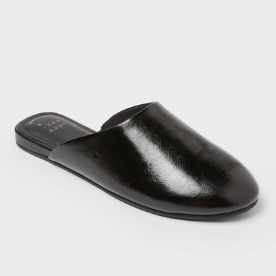 New - Women’s Karina Mule Flats with Memory Foam Insole – A New Day™ Black 9.5