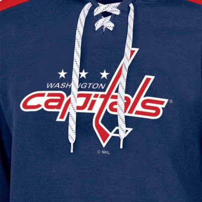 New - NHL Licensed Washington Capitals Men's Hooded Sweatshirt Washington CapitalsBullseye Deals