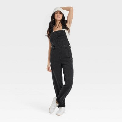 New - Universal Thread Women's 90's Baggy Denim Relaxed Jumpsuit Overalls Universal ThreadBullseye Deals