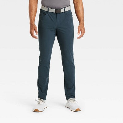All In Motion Men's Golf Pants Slim Moisture Wicking Quick Dry UPF 50+ Pants All in MotionBullseye Deals